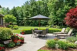 Landscaped Garden at TPV The Royal Bay