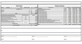 TPV The Royal Bay cost sheet preview